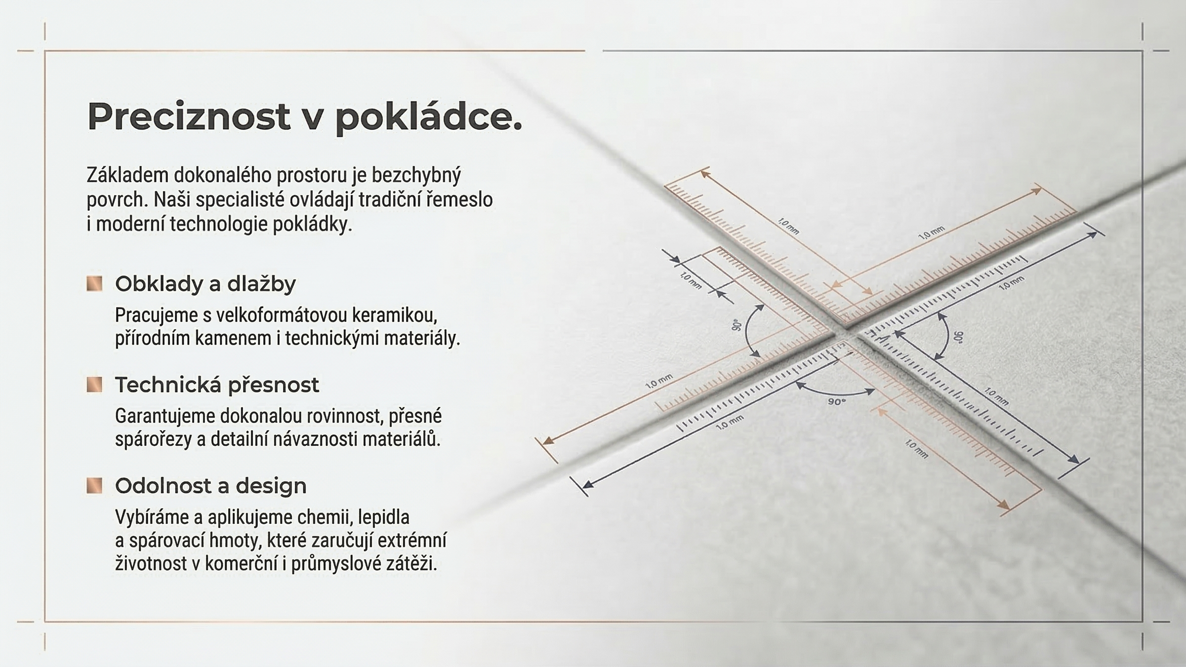 Preciznost v pokládce